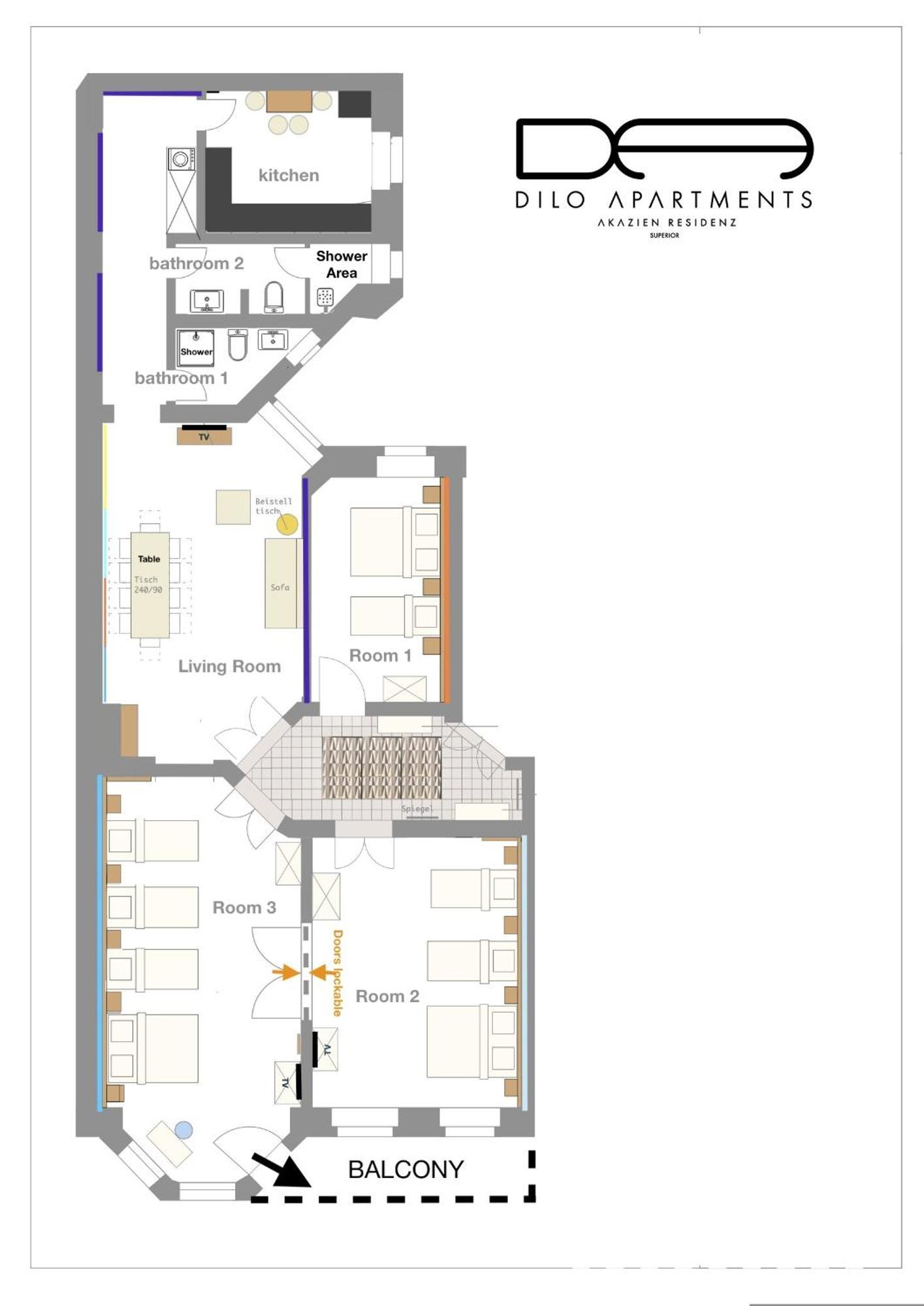 Dilo Apartments Berlin Dış mekan fotoğraf